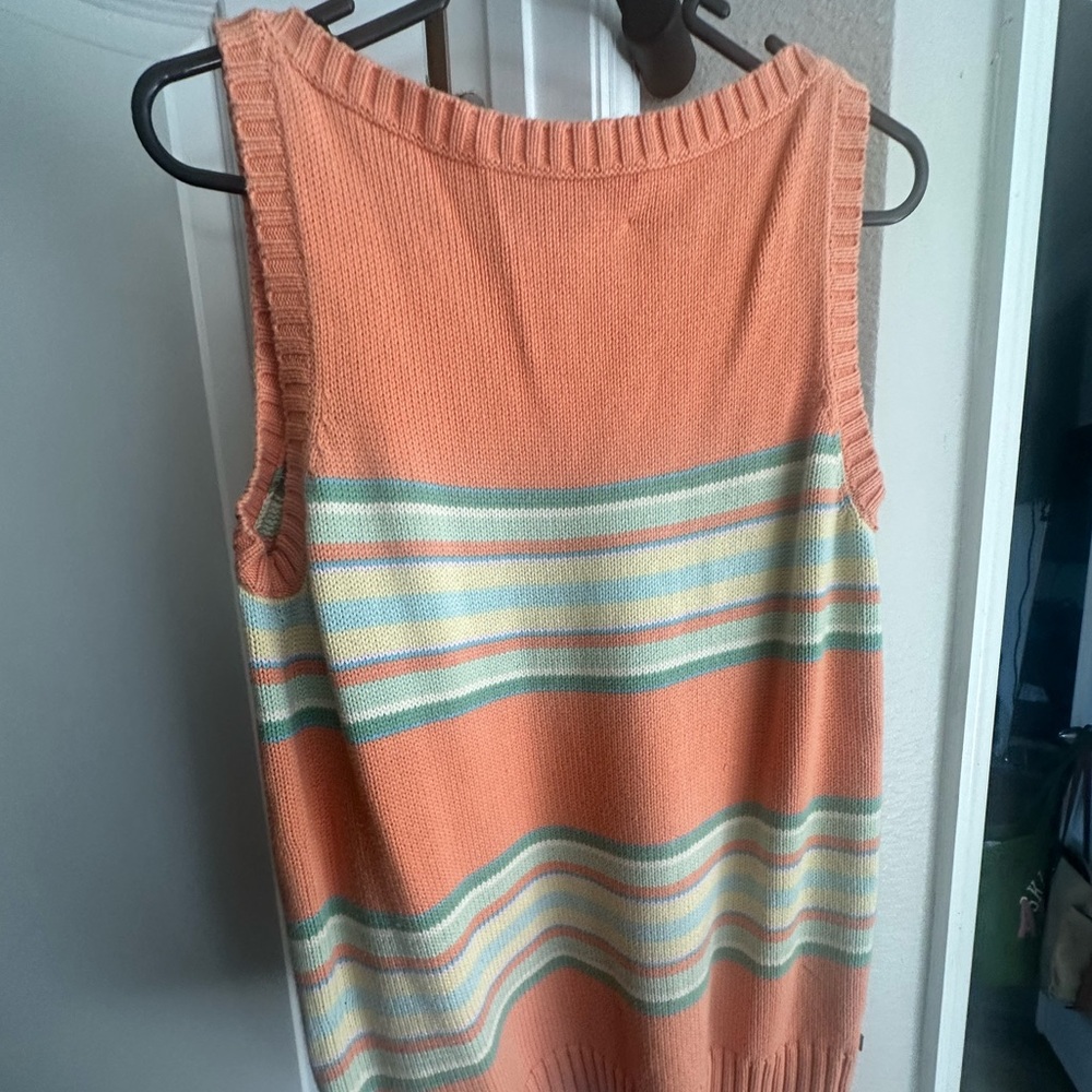 Ralph Lauren Vintage sweater vest. Size M. 100% cotton. Classy Vintage Sweater